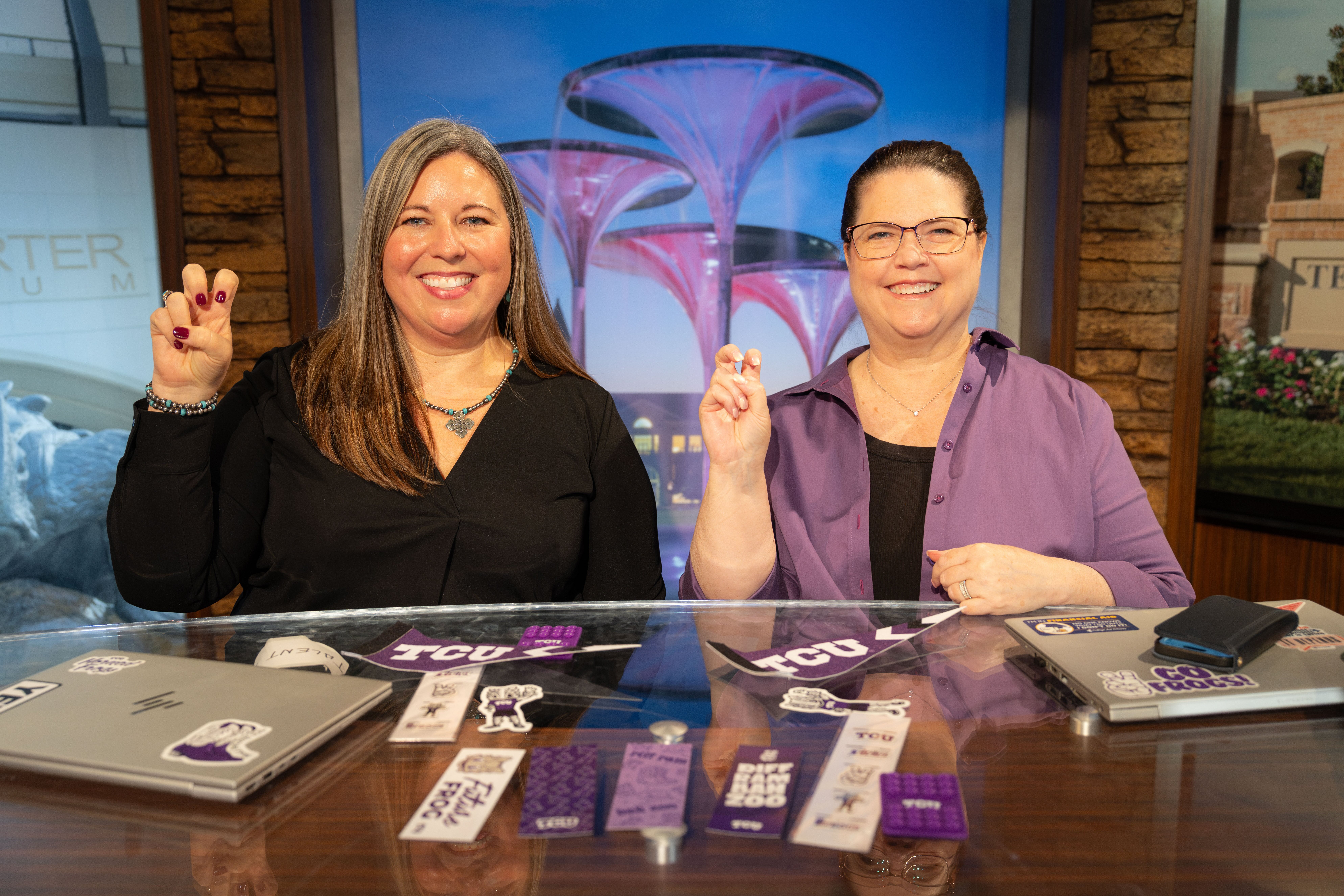 Mandy Castro and Trudy Conner Host TCU's Real Talk: Paying for College