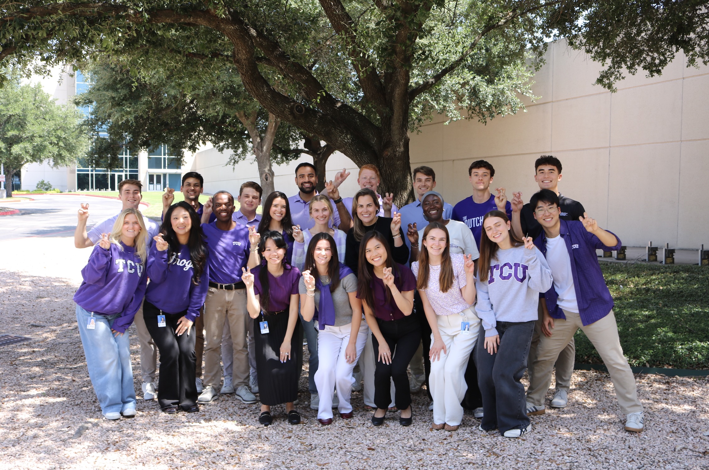 Michala Rogers TCU Group Pic