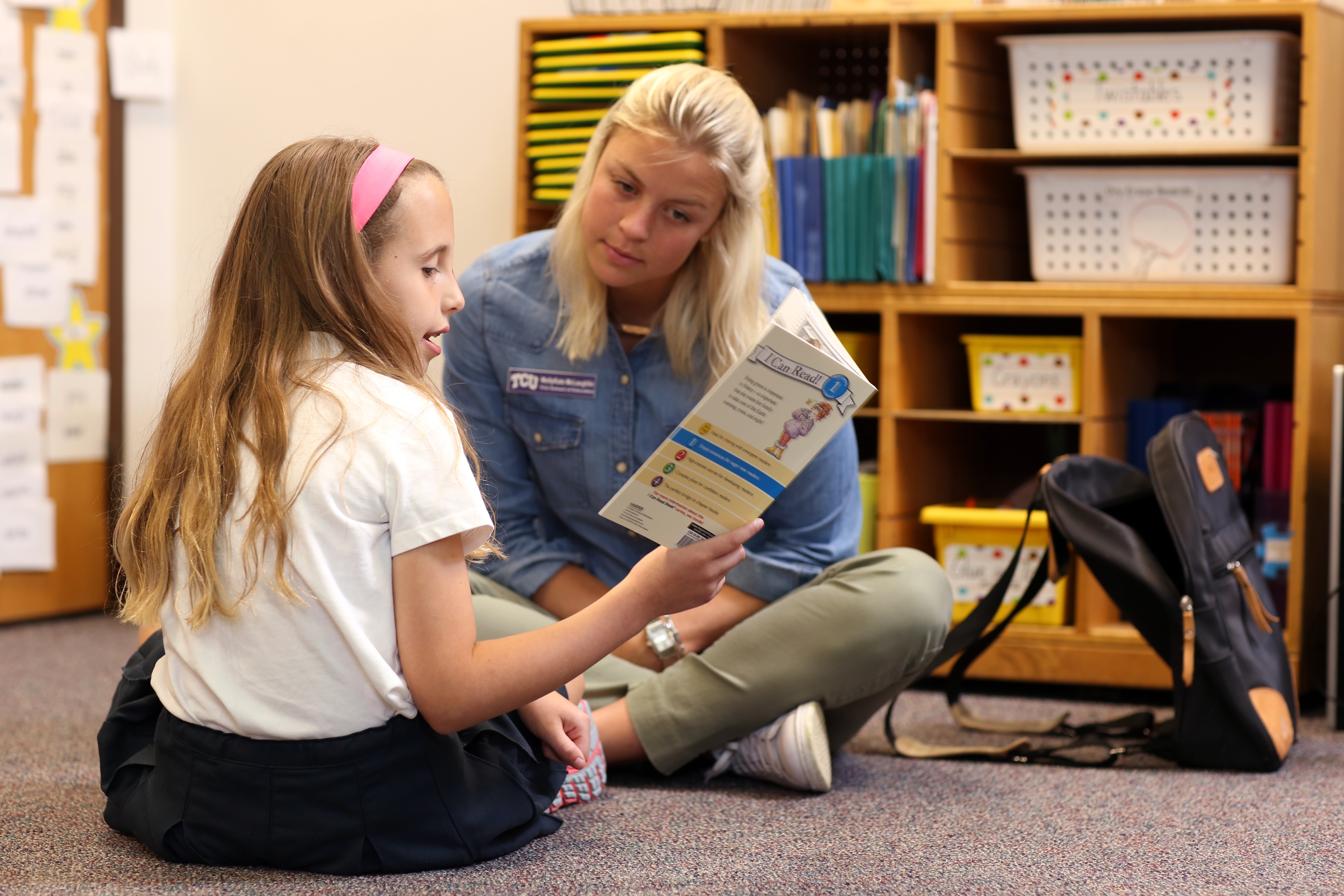 Student teachers with Starpoint pupils and Kinderfrog pupils. Photo by Carolyn Cruz, April 21, 2016