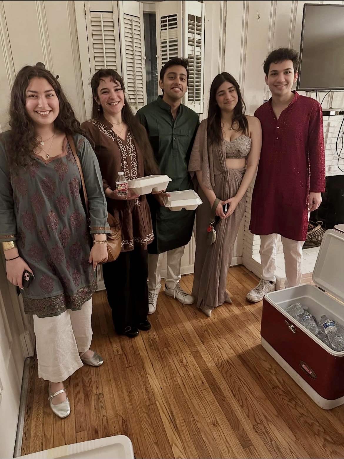 Roshni Ruben pictured as a bridesmaid at the wedding of Kennedy Bosman, TCU International Admission Counselor. As Kennedy and Roshni met while both attending TCU, they built a lasting friendship which remains deeply impactful in both of their lives today.