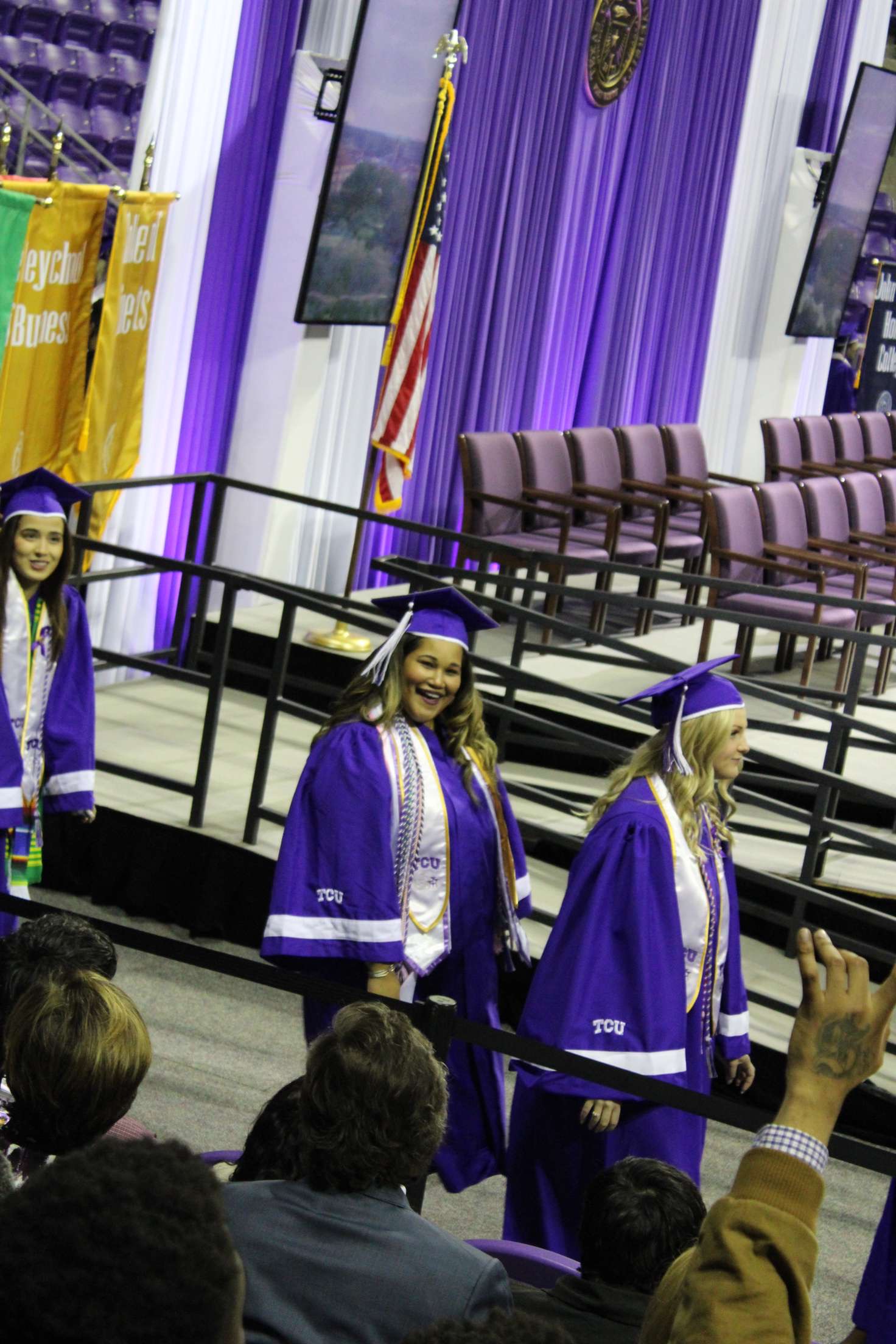 Felice Johnson graduating from TCU
