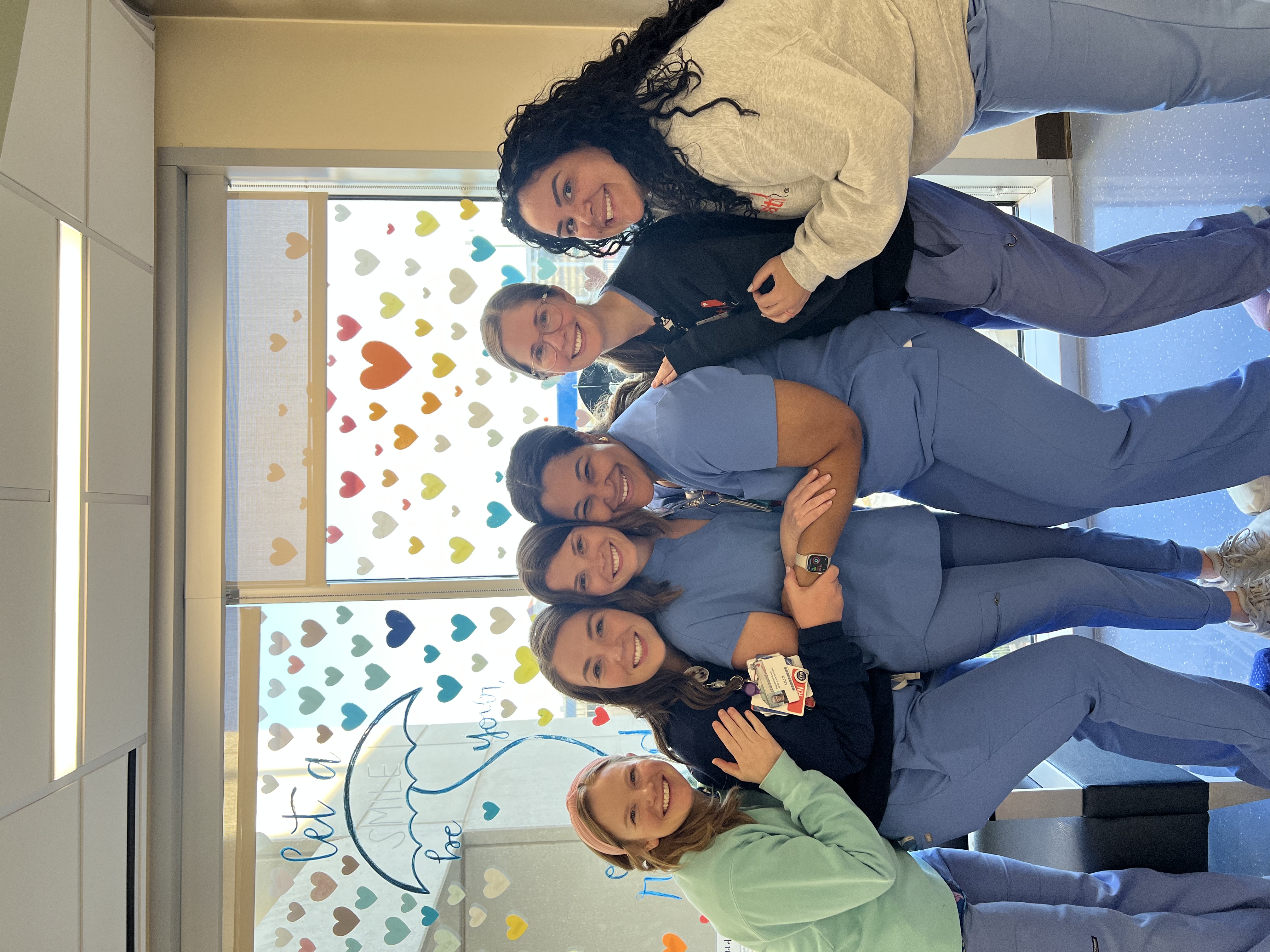 Johnson and her coworkers