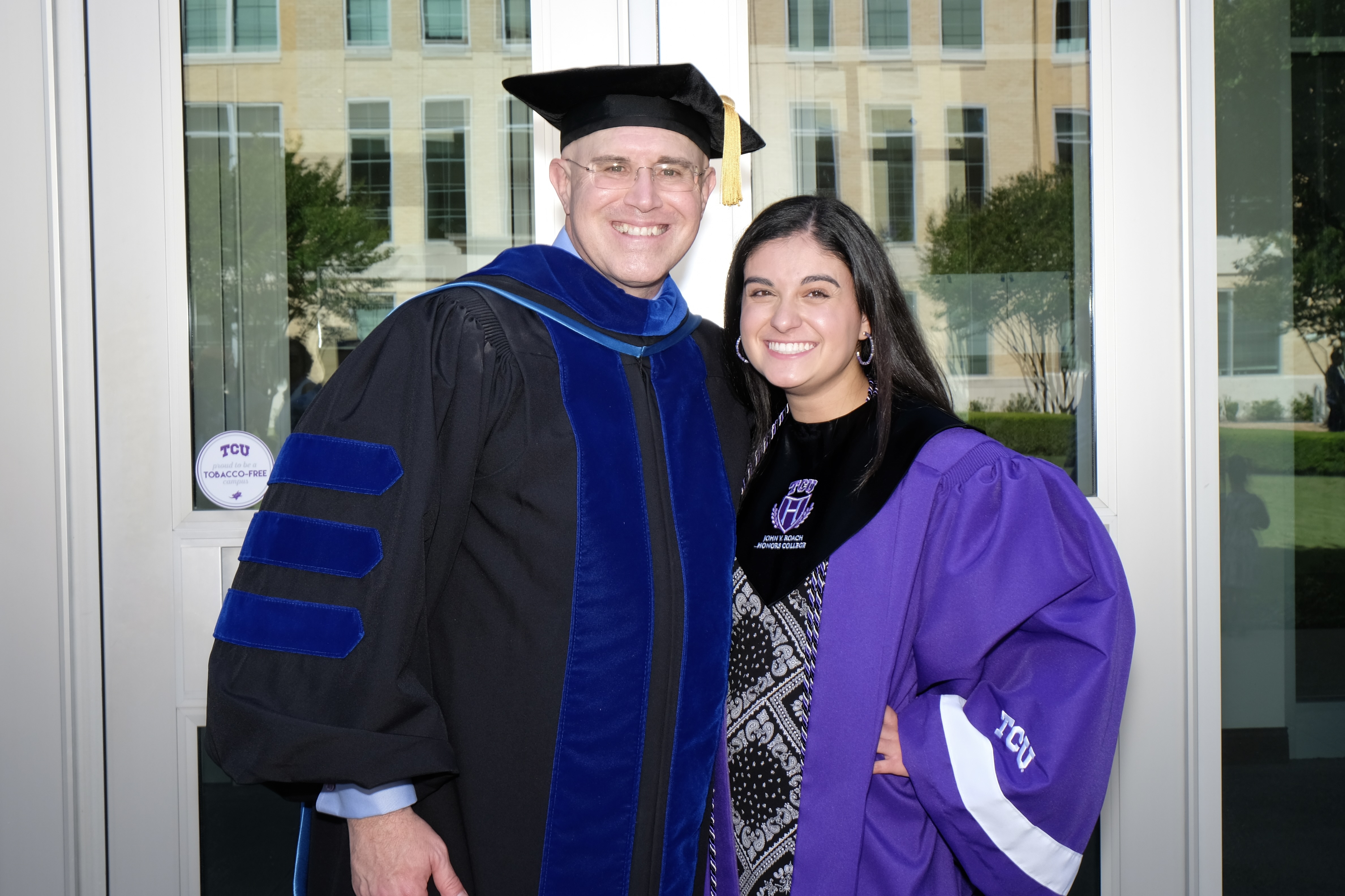 Julia Morales and her mentor