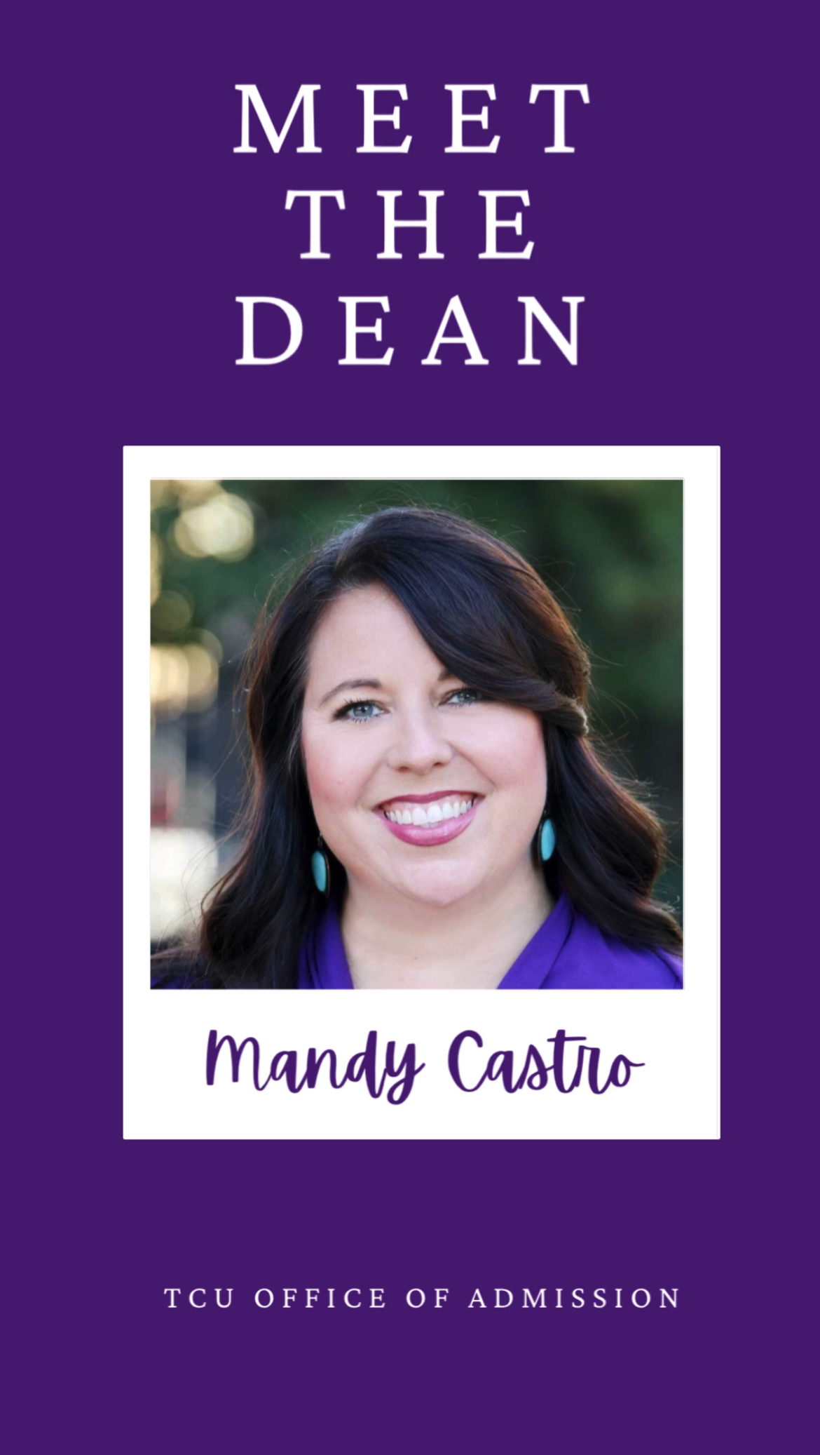 Meet Mandy Castro graphic image