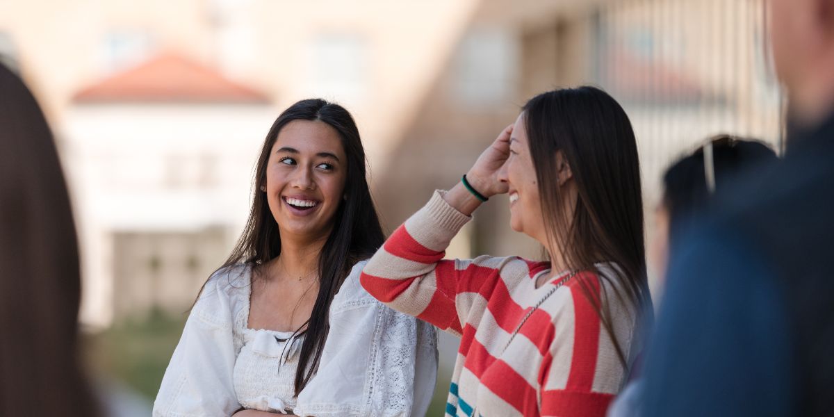 Prospective Students at College Tour