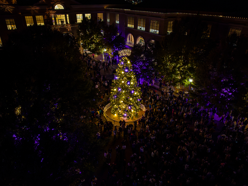 TCU Christmas Tree Lighting