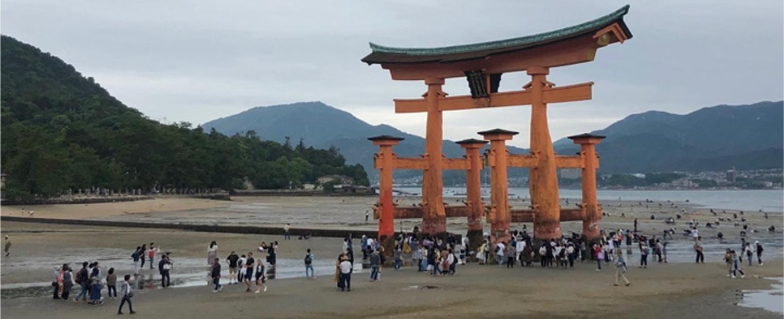 Student photograph of a Japanese toori from the Study Abroad Trip to Tokyo